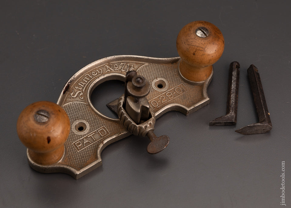 Fine STANLEY No. 71 1/2 Router Plane Complete! - 103425