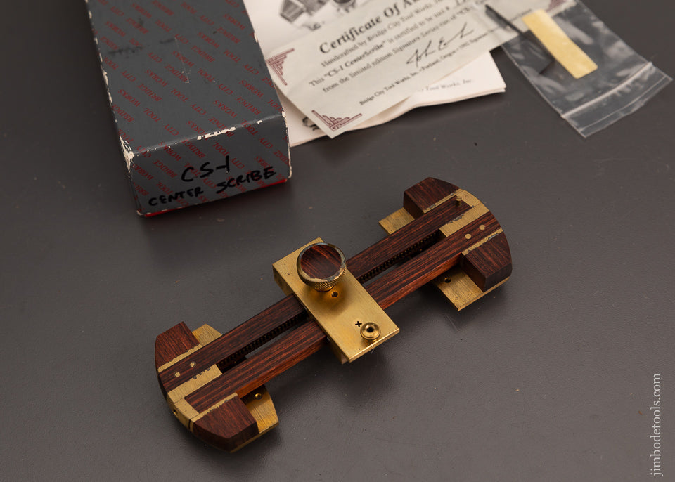 BRIDGE CITY TOOL WORKS CS-1 Center Scribe in Box - 103428