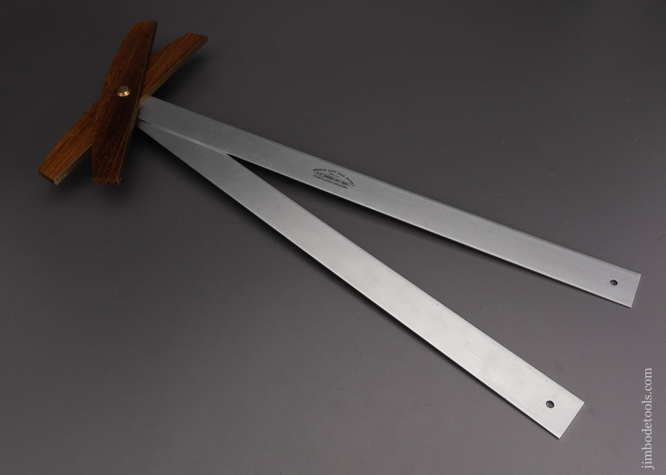 BRIDGE CITY TOOL WORKS AS-24 Inch Adjustable Square PLUS SE-24 Inch Pr ...