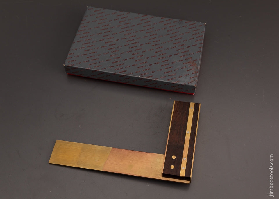 BRIDGE CITY TOOL WORKS TS-2 Master try Square in Box - 103448