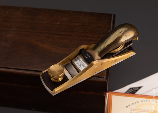 BRIDGE CITY TOOL WORKS CT-7 Low Angle Block Plane in Presentation Box - 103449