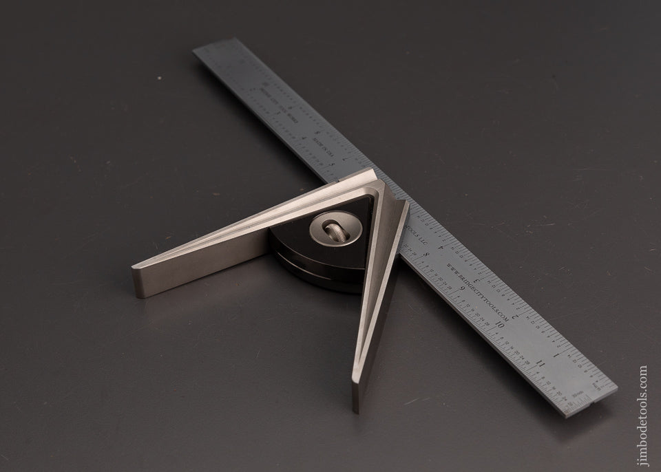 BRIDGE CITY TOOL WORKS CS-12 v2 Combination Square Mint in Box with 12 & 18 Inch Scales - 103451