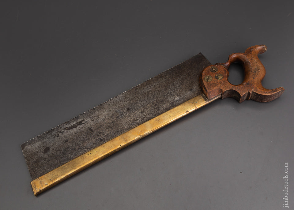 Gorgeous C. NURSE & CO. 14 Inch Brass Back Carcass Saw - 103461