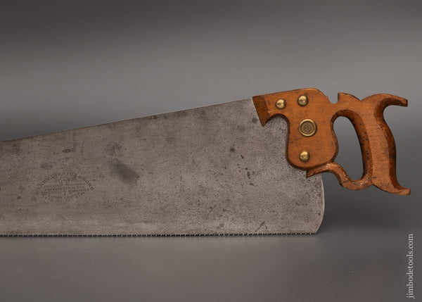 Early DISSTON No. 7 Hand Saw - 103506