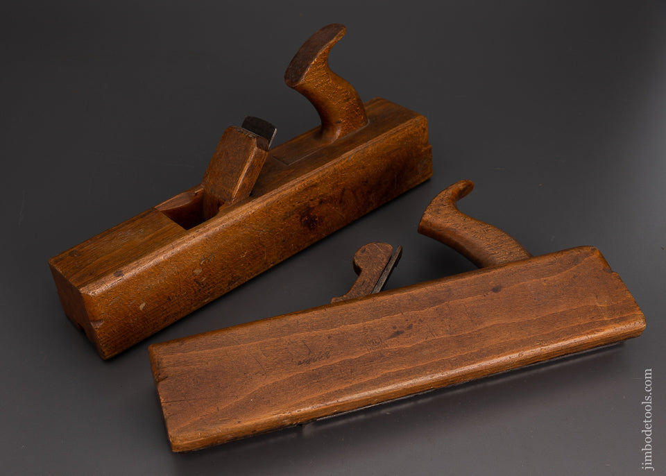 Fine Pair of 1 1/2 Inch Plank Planes by E. SAFFORD 4 STARS **** - 103518