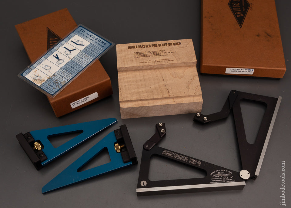 BRIDGE CITY TOOL WORKS AMP6i Angle Master Pro in Box -  103526