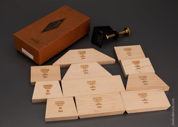 BRIDGE CITY TOOL WORKS JM-1 Joint Maker’s Guide with Guide Block Set in Box - 103257