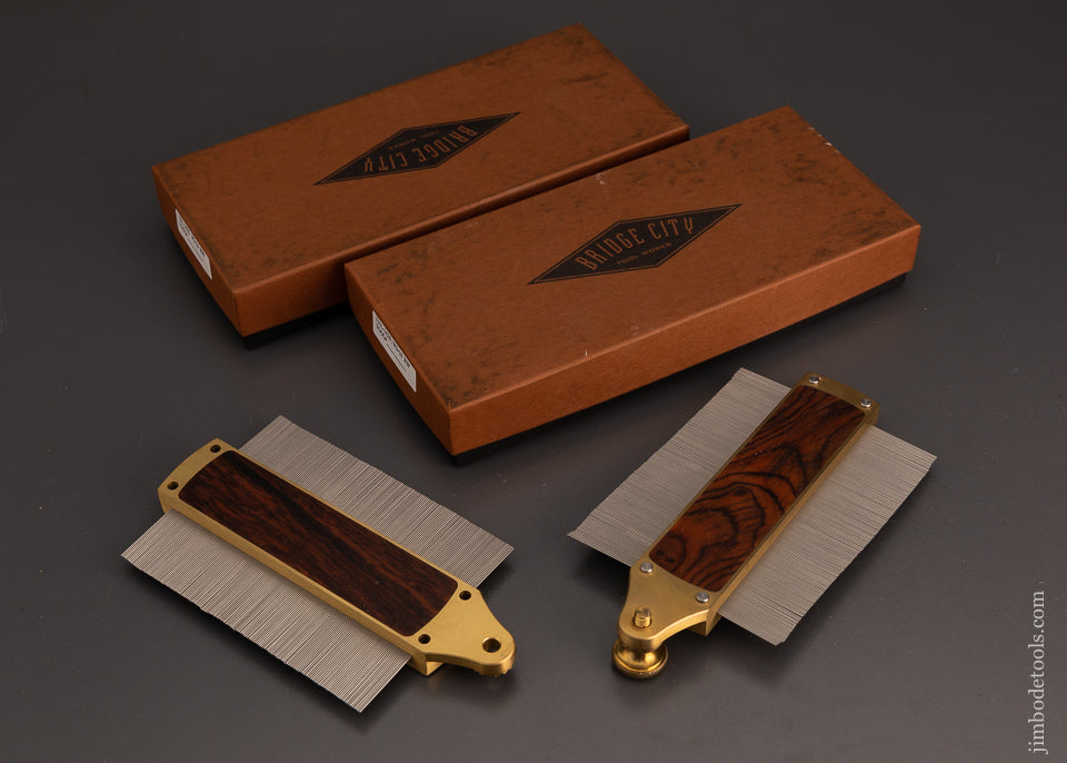 BRIDGE CITY TOOL WORKS PG-10 Rosewood Profile Gauge in Box - 103528