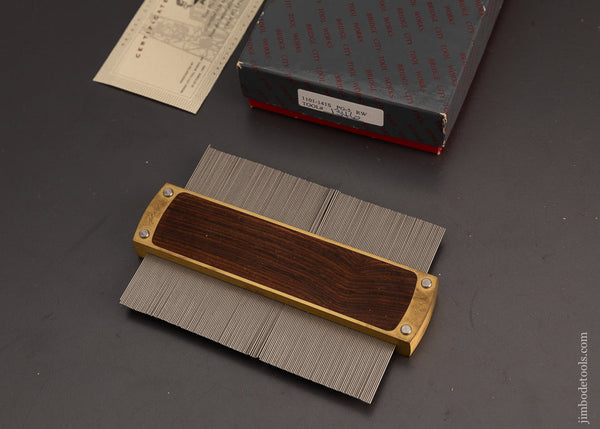 BRIDGE CITY TOOL WORKS PG-5 Rosewood Profile Gauge in Box - 103544