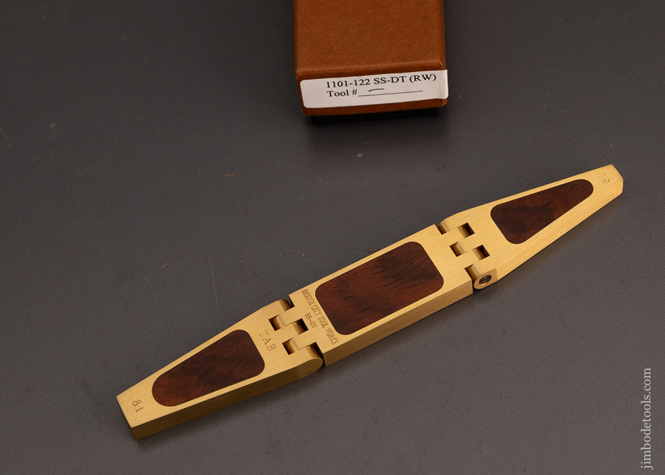 BRIDGE CITY TOOL WORKS SS-DT Rosewood Saddle Square in Box - 103545