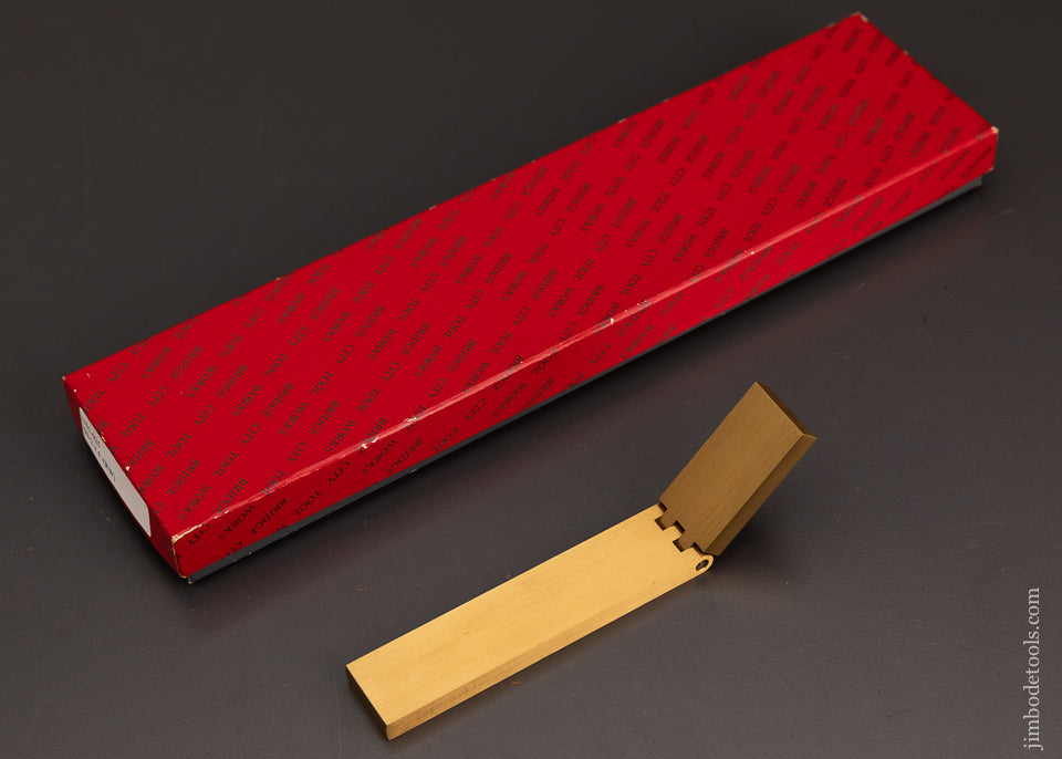 BRIDGE CITY TOOL WORKS SS-2 x 4 Rosewood Saddle Square Mint in Box - 103548