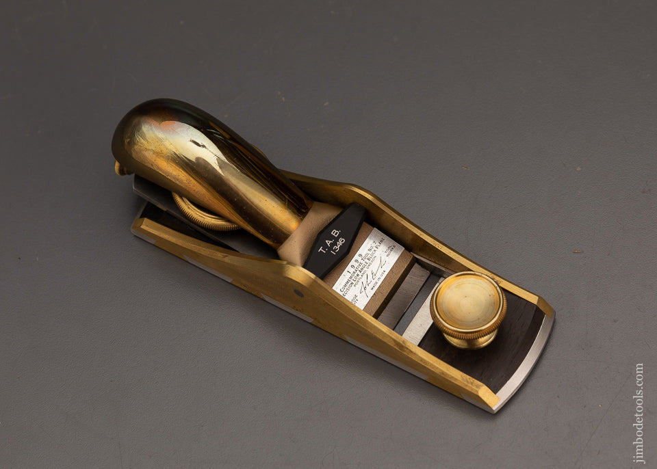 BRIDGE CITY TOOL WORKS CT-7 Low Angle Block Plane in Walnut Presentation Box - 103553