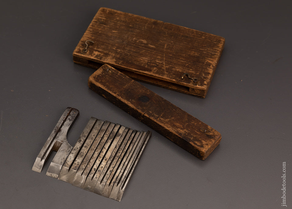 Set of Cutters for MILLERS PATENT PLOW Plane No. 41, 42, 43, 44 - 103573