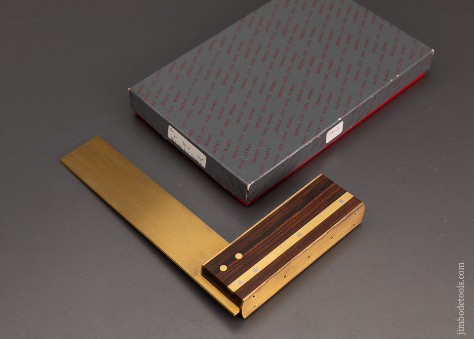 BRIDGE CITY TOOL WORKS TS-2 Master Try Square in Box - 103580