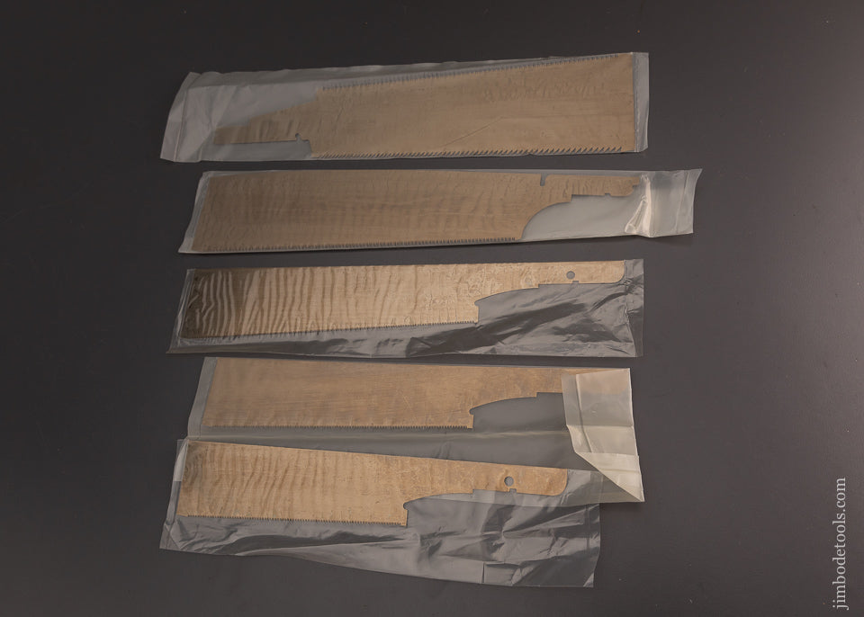 Mint Set of 5 BRIDGE CITY TOOL WORKS Japanese Saw Replacement Blades - 103596