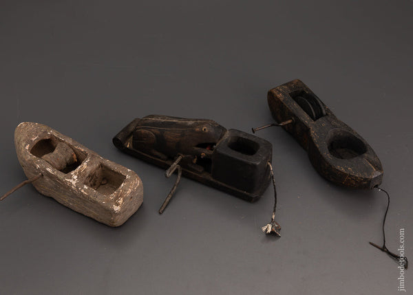 3 Japanese Sumitsubos (Ink Lines) - 103598