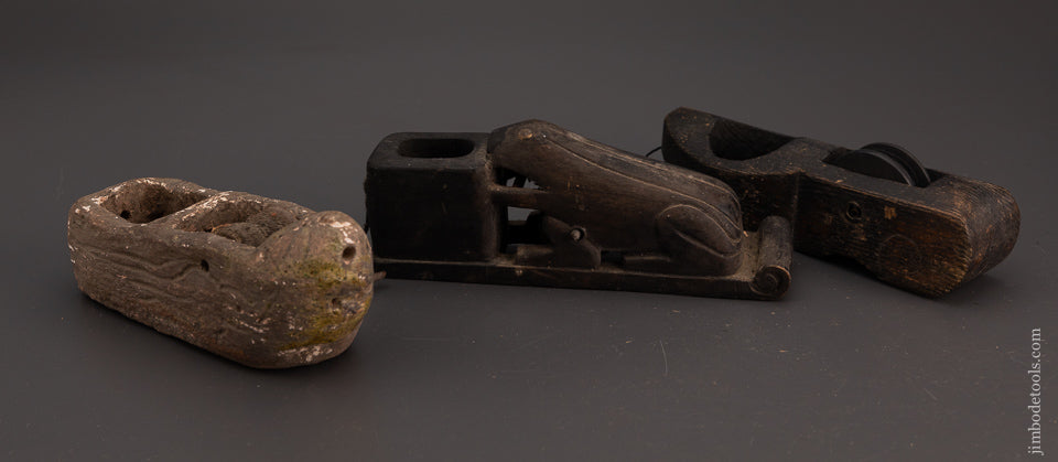 3 Japanese Sumitsubos (Ink Lines) - 103598