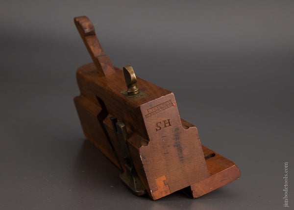 Fine Beech Moving Filletster Plane with Solid Boxwood Fence I.S. BATTEY - 103610