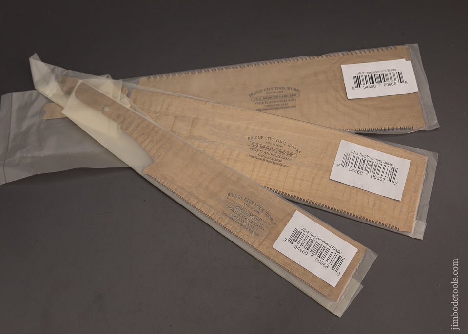 BRIDGE CITY TOOL WORKS Replacement Blade for JS-2 & JS-3 Japanese Hand Saws, JS-4 Flush Cut Saw -  - 103613