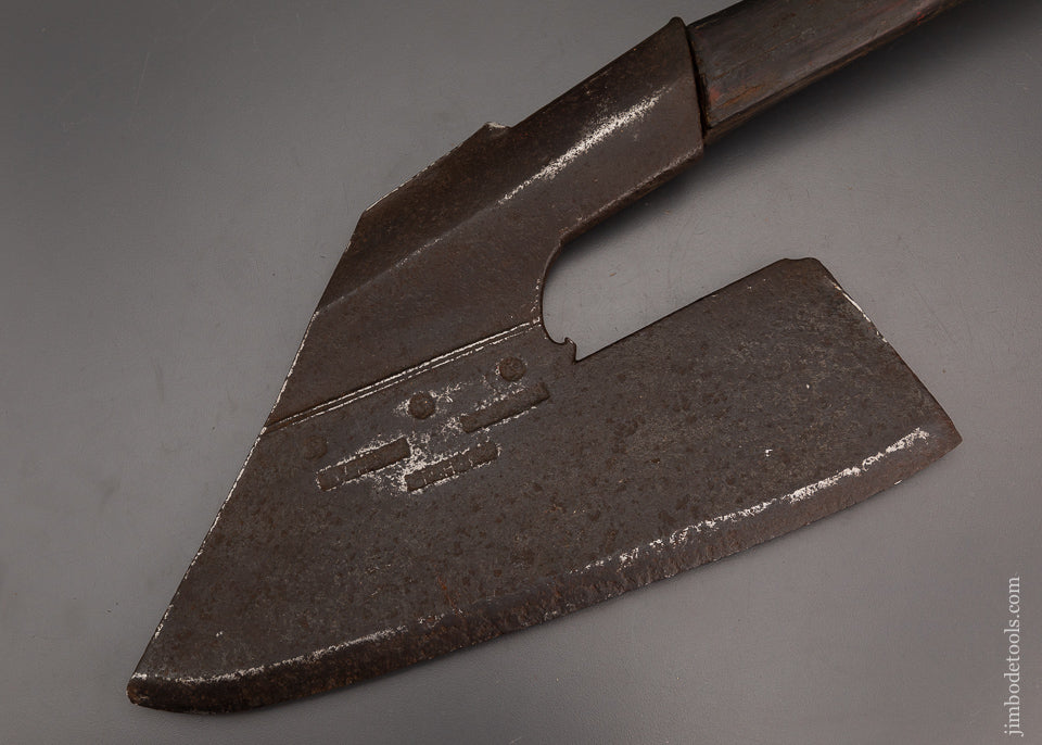 Rare G. ROHRBACH Pennsylvania Goose Wing Axe - 103617