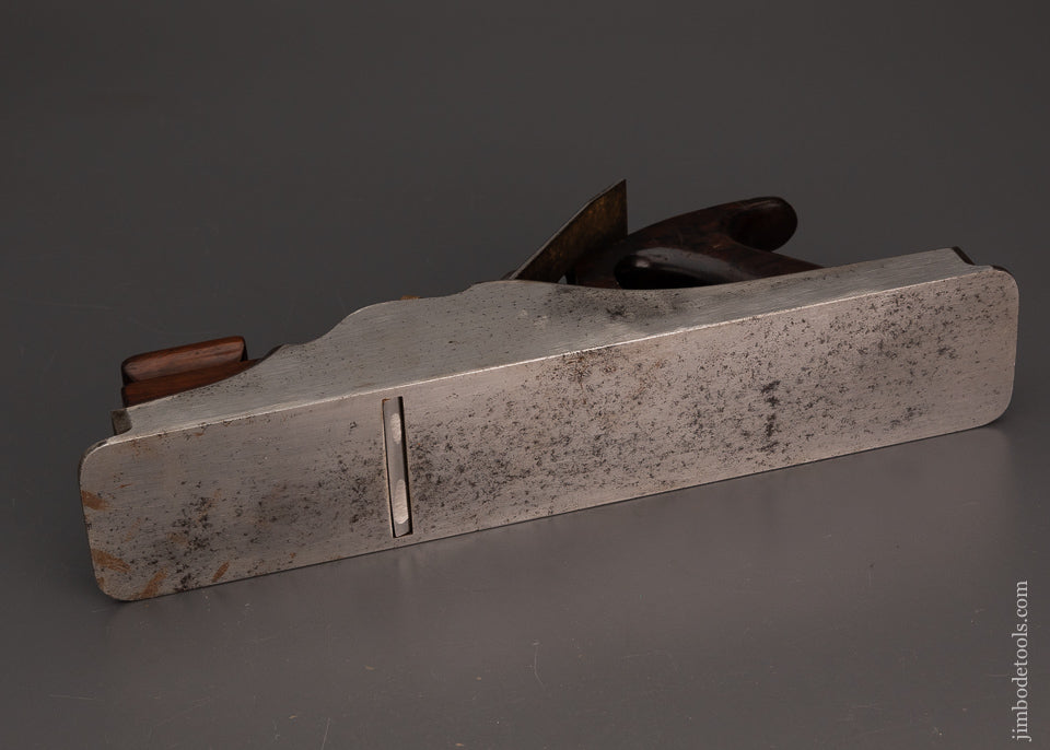 Fine MATHIESON 14 1/2 Inch Panel Plane Dovetailed Steel with Rosewood Infill - 103629