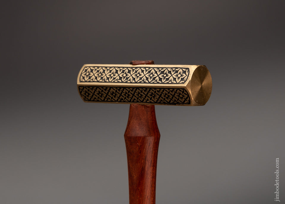 Drop Dead Stunning Deeply Engraved Plane Adjusting Hammer by MIKHAIL DAVYDOV - 103641