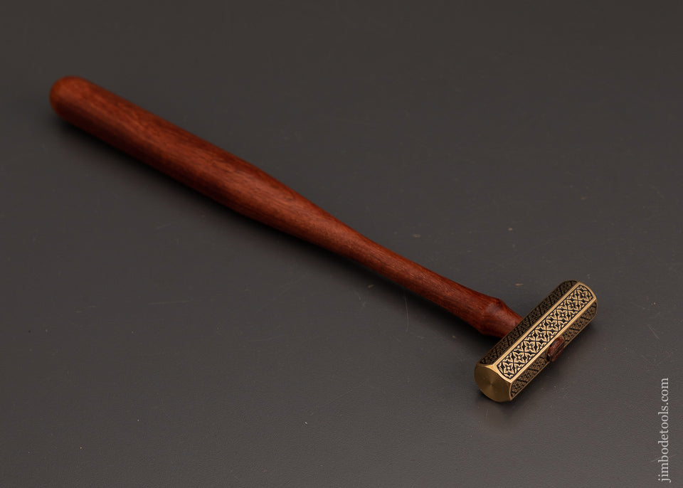 Drop Dead Stunning Deeply Engraved Plane Adjusting Hammer by MIKHAIL DAVYDOV - 103641