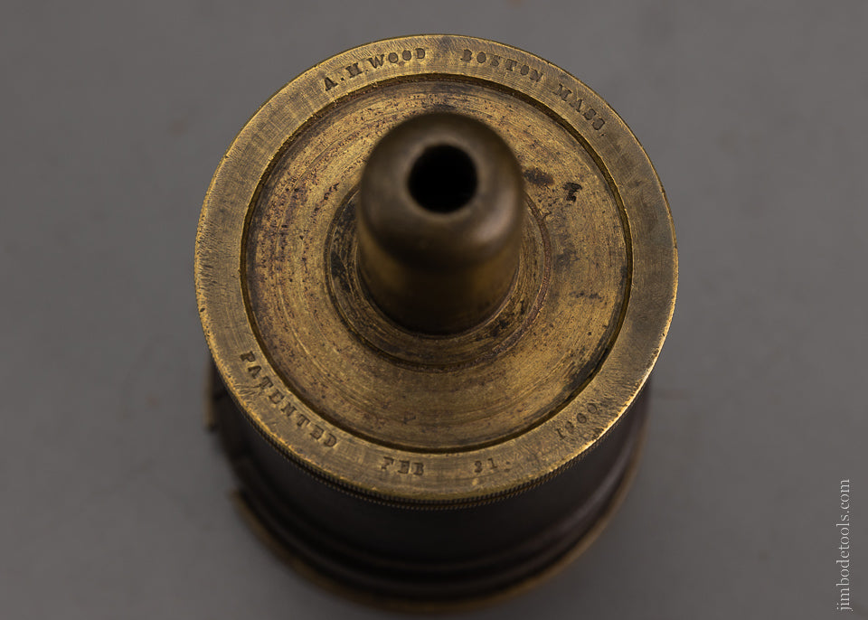 Fancy & Fine A.H. WOOD BOSTON 1860 Patent Engraver’s Vise - 103700