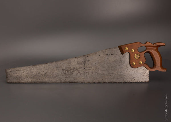 Fine DISSTON No. D-8 Thumbhole Rip Hand Saw - 103710