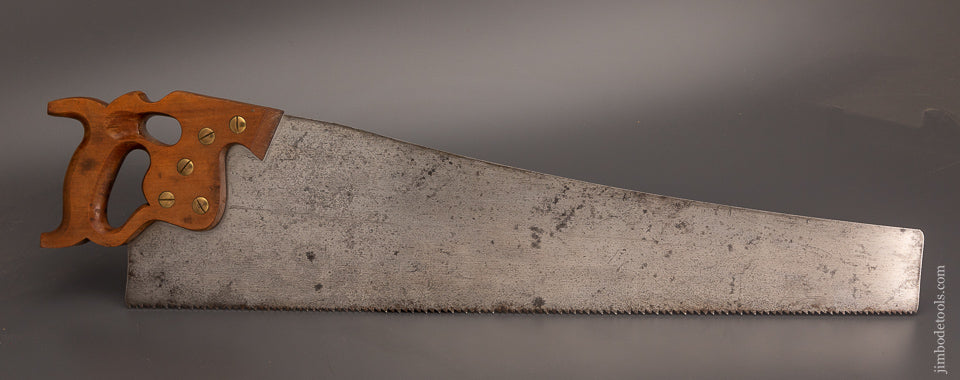 Fine DISSTON No. D-8 Thumbhole Rip Hand Saw - 103710