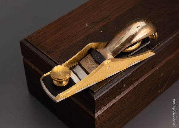 BRIDGE CITY TOOL WORKS CT-7 Precision Low Angle Block Plane in Walnut Presentation Box - 103733