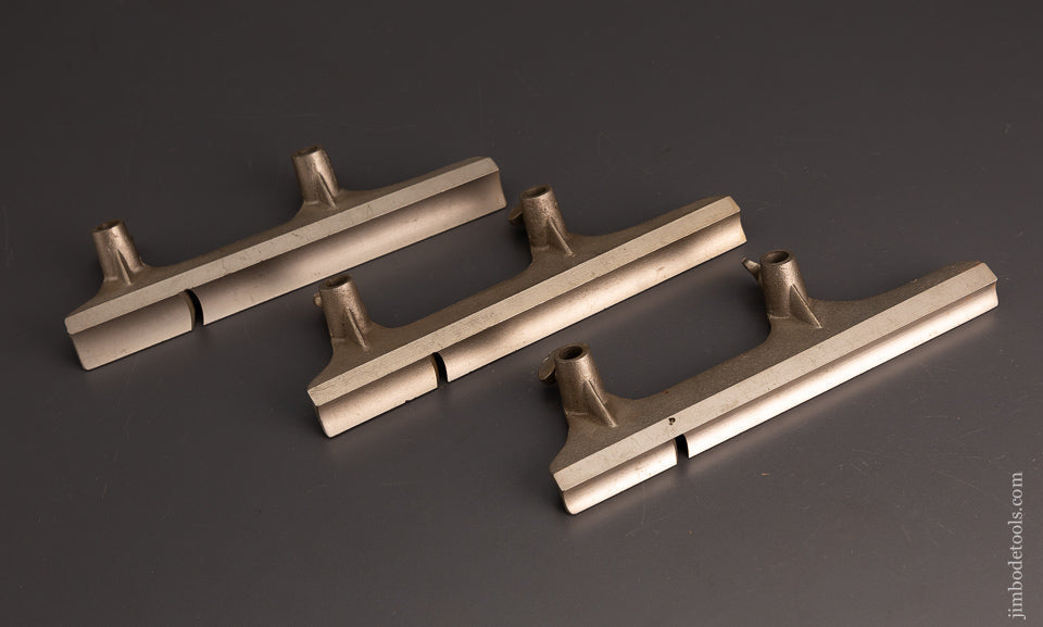 Rare 7 Auxiliary Hollow & Round Bottoms for STANLEY No. 45 Combination Plane with Irons - 103746