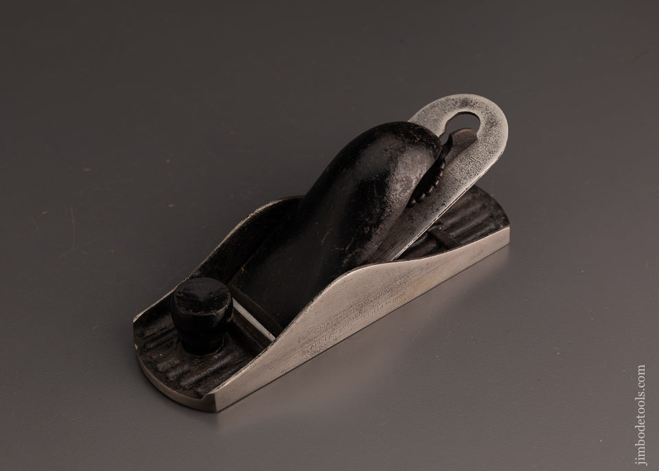 Rare CHAPLIN’S PATENT Adjustable Improved Block Plane - 103777
