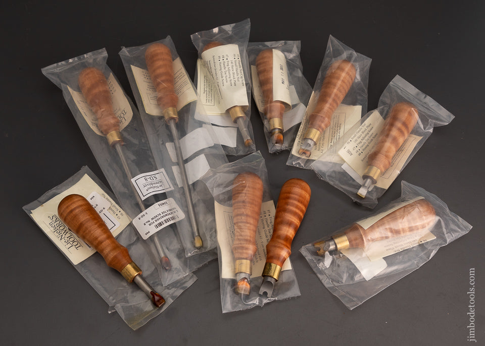 Set of 10 LIE NIELSEN Screwdrivers - 103790