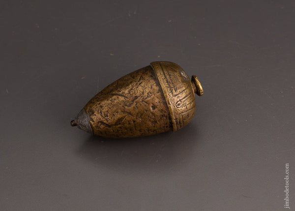 Heavy 3 Pound Brass Plumb Bob - 103814
