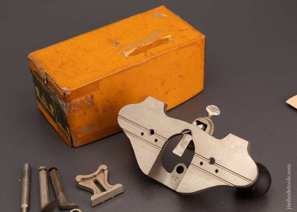 STANLEY No. 71 Router Plane 100% Complete in Box - 103843