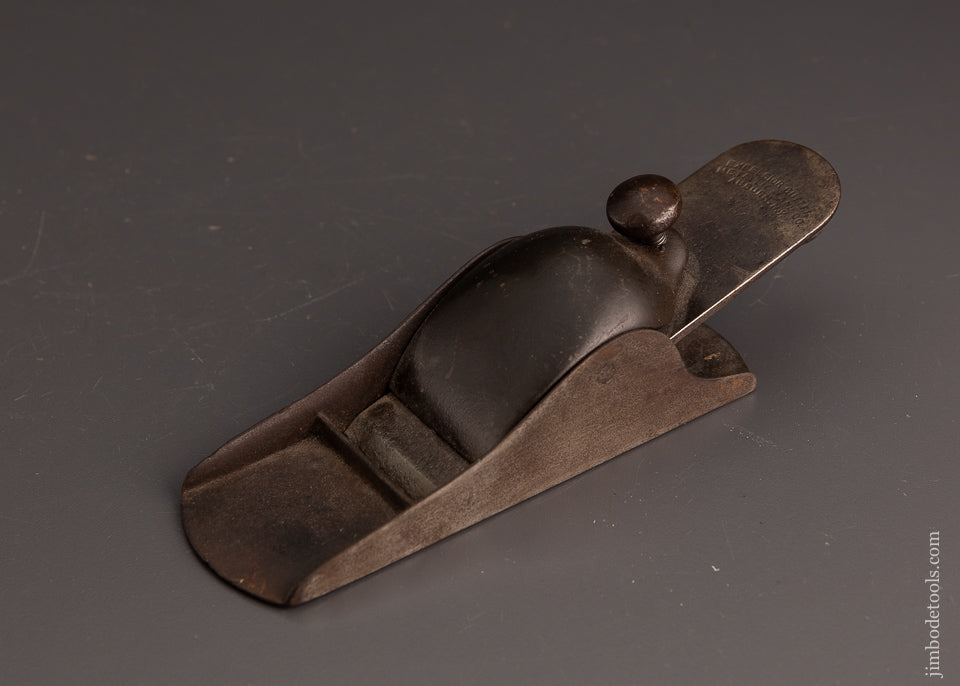 METALLIC PLANE CO. Auburn, N.Y. Adjustable Block Plane Fine - 103845