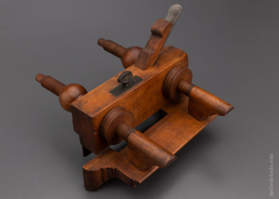 Fine Solid Boxwood  Screw Arm Plow Plane - 103859