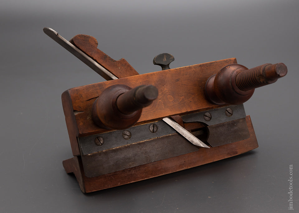 Fine Solid Boxwood  Screw Arm Plow Plane - 103859