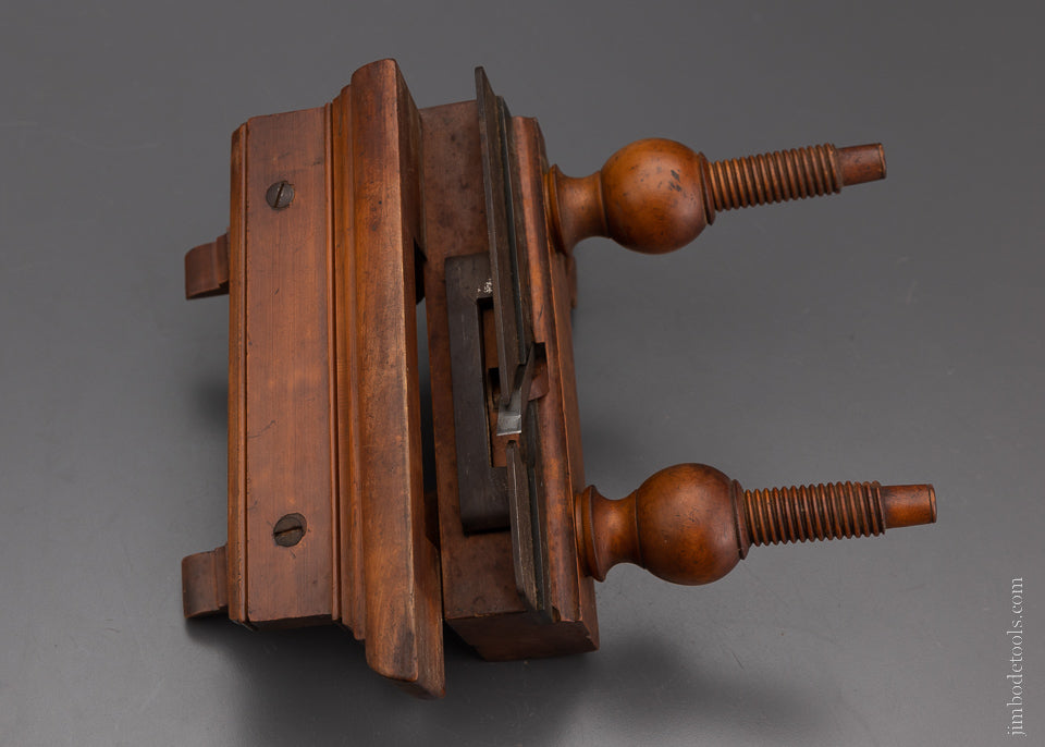 Fine Solid Boxwood  Screw Arm Plow Plane - 103859