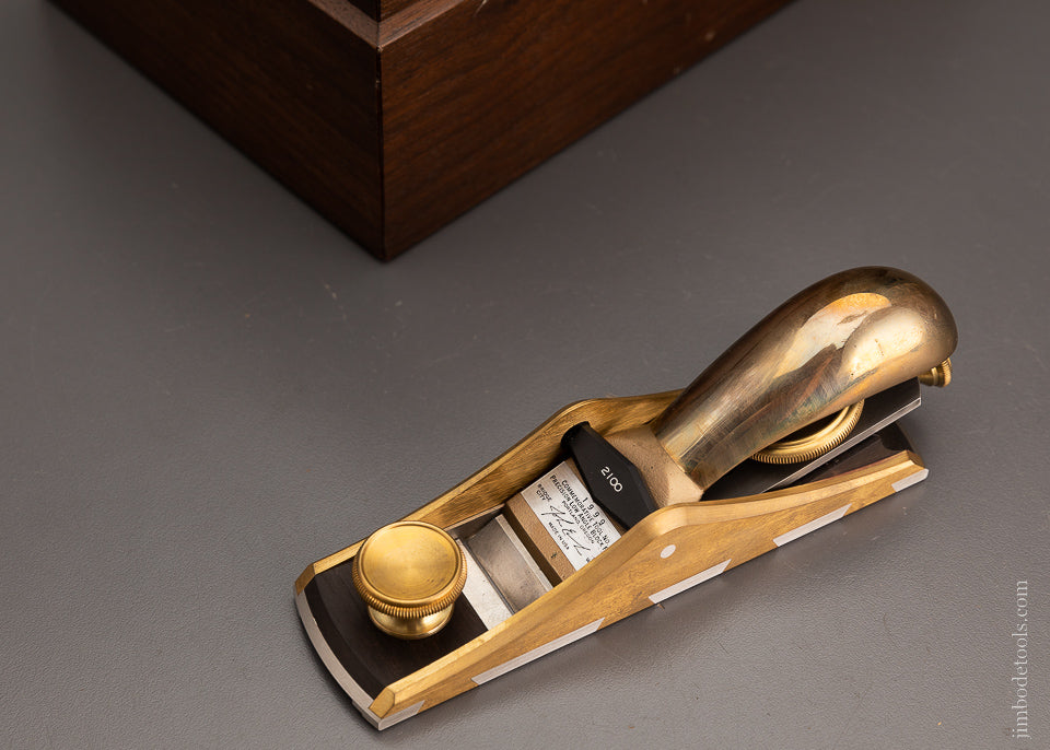 BRIDGE CITY TOOL WORKS CT-7 Precision Low Angle Block Plane Mint in Walnut Presentation Box - 103863