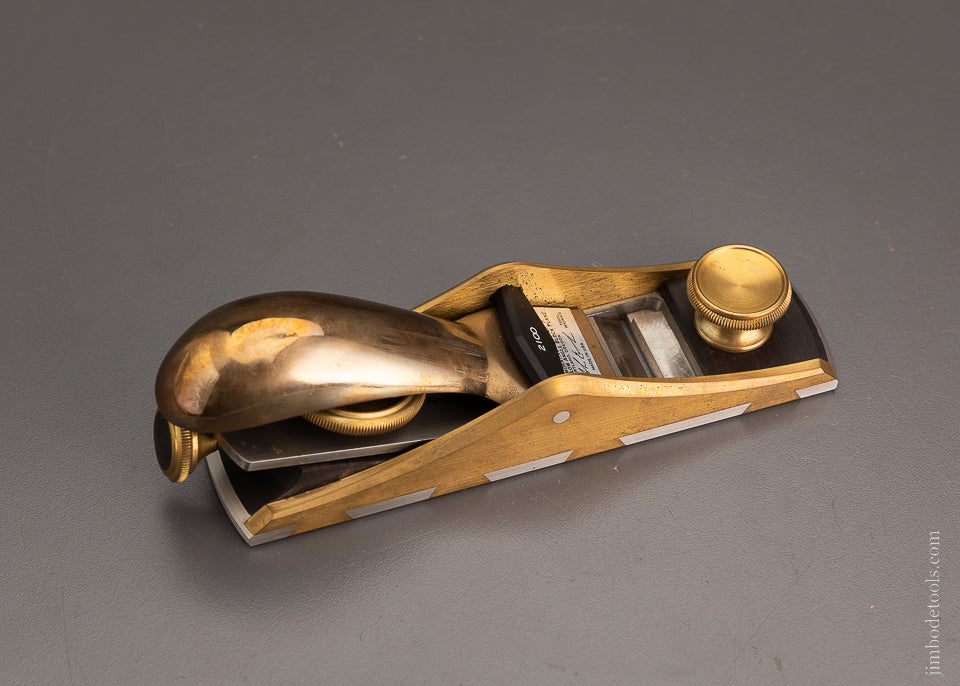 BRIDGE CITY TOOL WORKS CT-7 Precision Low Angle Block Plane Mint in Walnut Presentation Box - 103863