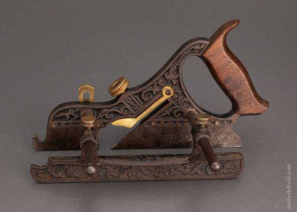 Nice Ornate STANLEY MILLER’S PATENT Plow Plane - 103872