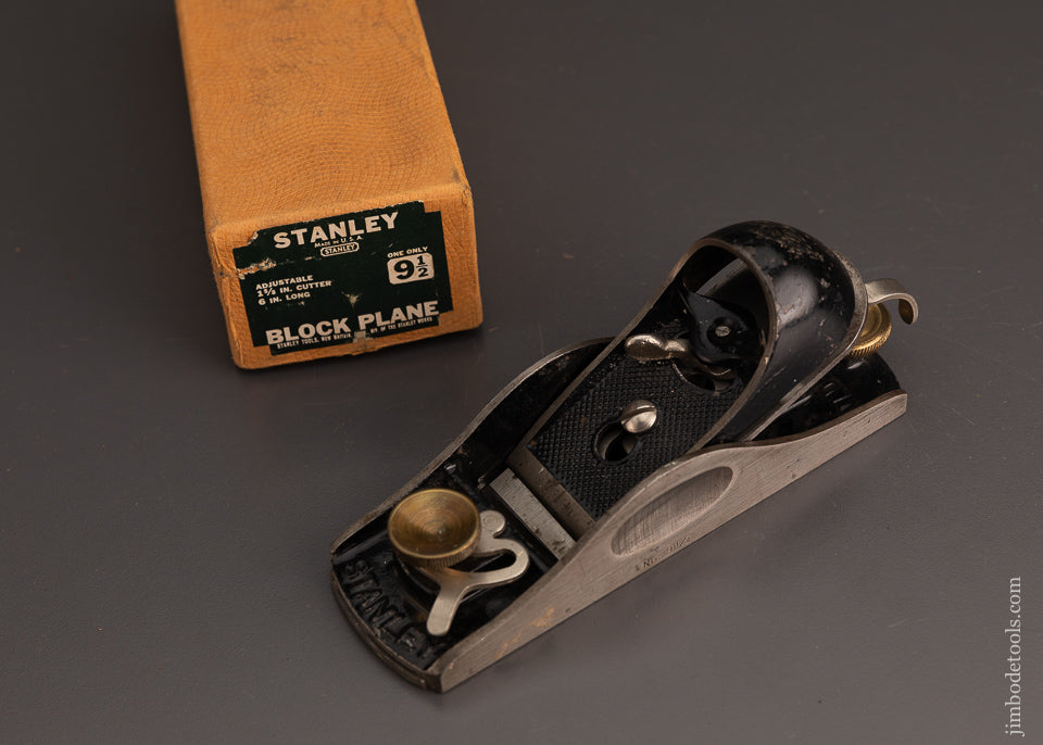 STANLEY 9 1/2 Block Plane in Box - 103878