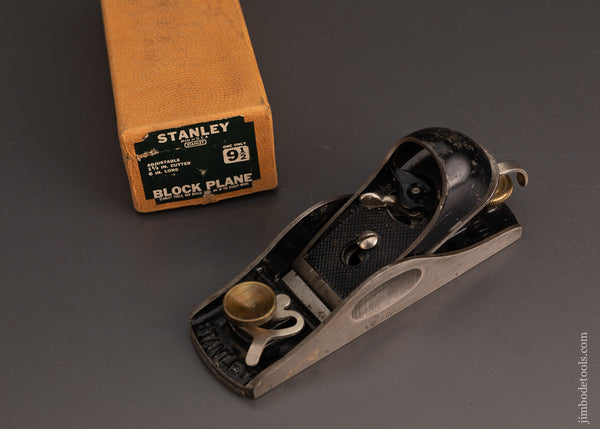 STANLEY 9 1/2 Block Plane in Box - 103878