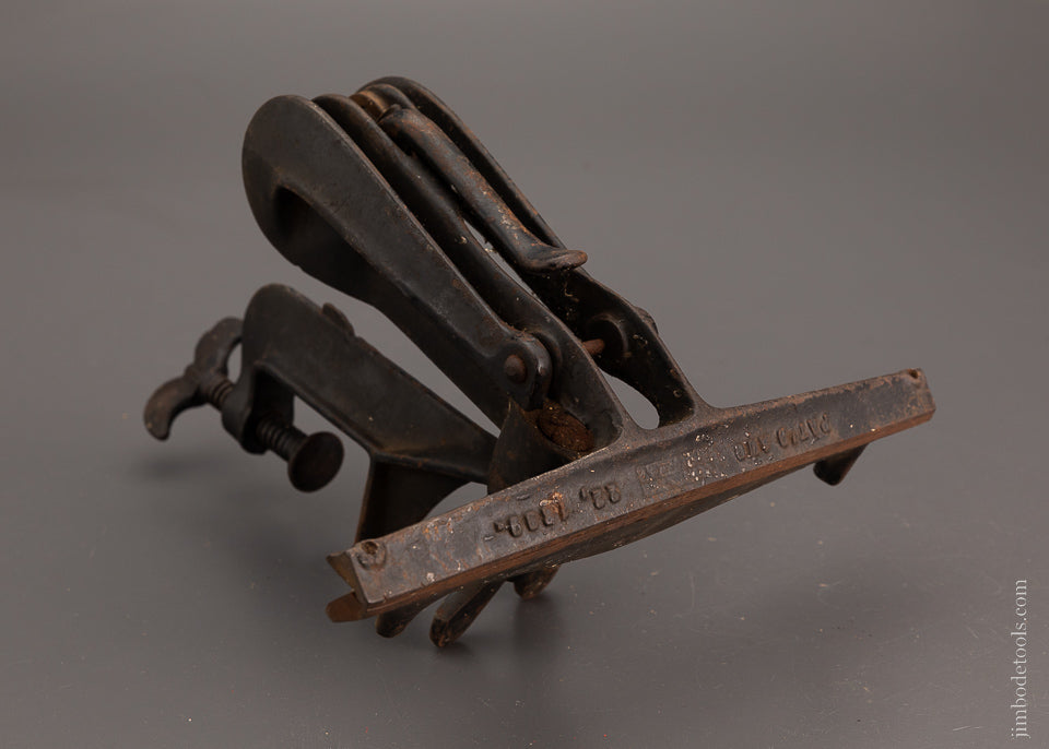 STEARNS 1899 PATENT Saw Vise Fine - 103884
