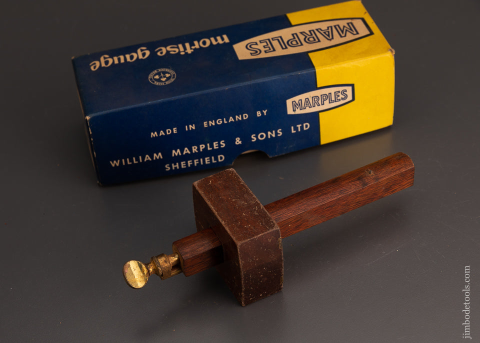 MARPLES Mortise Gauge Near Mint in Box - 103893