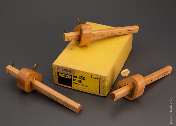 STANLEY No. 656 Gauges (3) in Box - 103901
