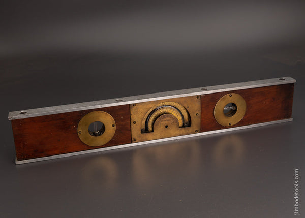 Very Fine BRADFORD UNION PATENT Inclinometer Level - 103914