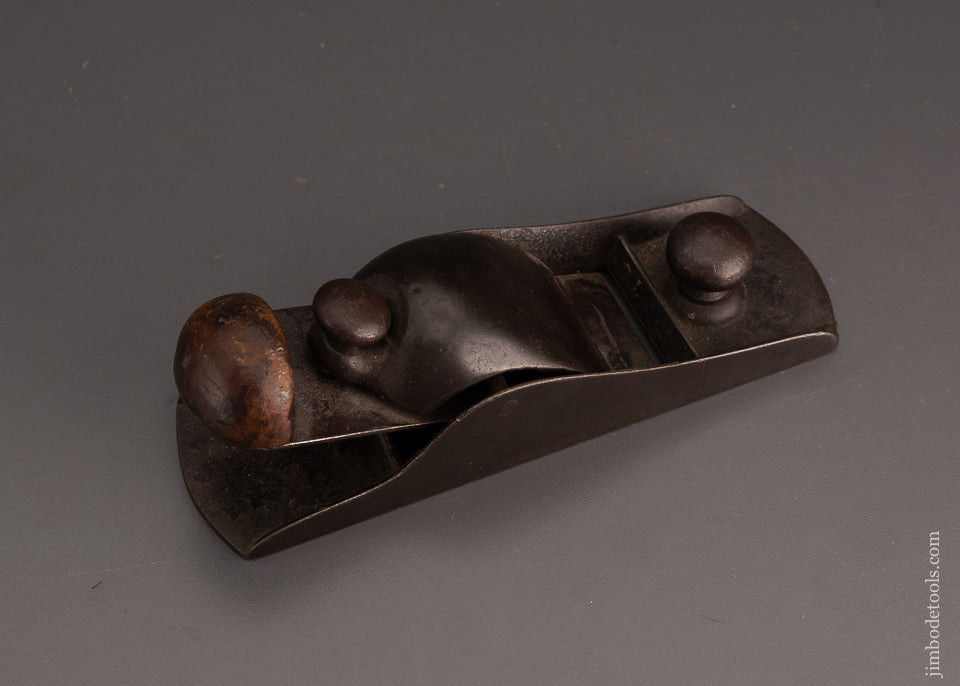 Rare Adjustable Block Plane with Adjustable Mouth by METALLIC PLANE CO. - 103920
